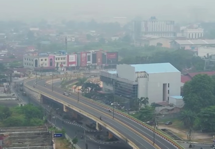 Cuaca Riau Hari Ini Didominasi Udara Kabur, 42 Hotspot Terdeteksi