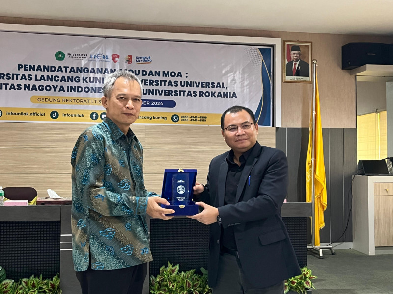Lakukan Penandatangan MoU dan MoA, Unilak Jalin Kerja Sama dengan Universitas Universal Batam dan Universitas Rokania Rohul