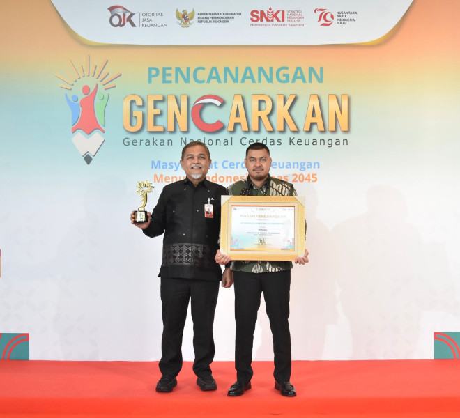 Bukukan 26 Ribu Rekening Pelajar, BRK Syariah Raih Terbaik Nasional KEJAR Award 2024