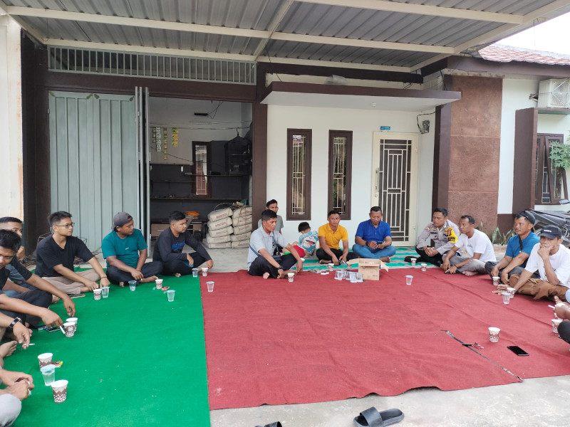 Polsek Tenayan Raya Gelar Kegiatan Cooling Dalam Rangka Pemilukada Serentak Tahun 2024 di Kelurahan Kulim