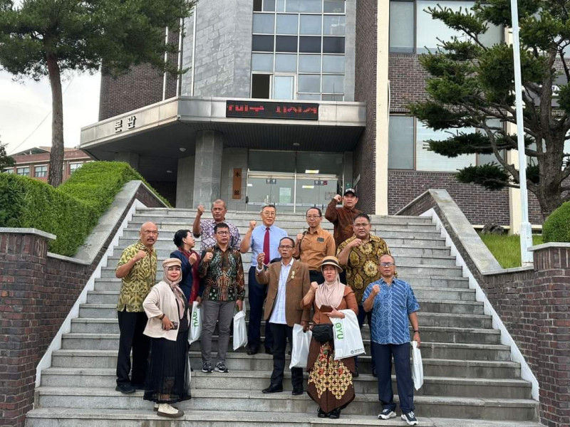 Dikunjungi Rombongan PWI Pusat, Universitas Gangneung Yeongdong Berharap Kerjasama Pendidikan dengan Indonesia