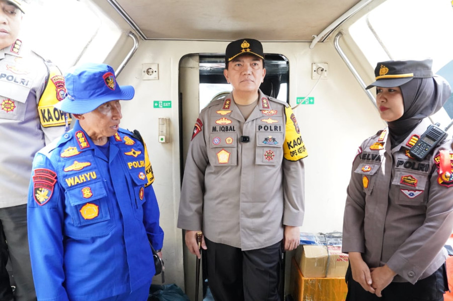 Kenaikan Penumpang Meningkat di Pelabuhan Sungai Duku, Irjen Iqbal Minta Pastikan Tak Over Kapasitas