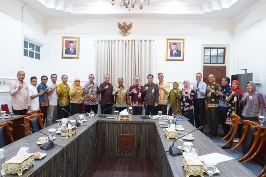 Bersama BPS, BI, OJK dan Bulog, Pj Gubri: Mari Bekerja Bersama