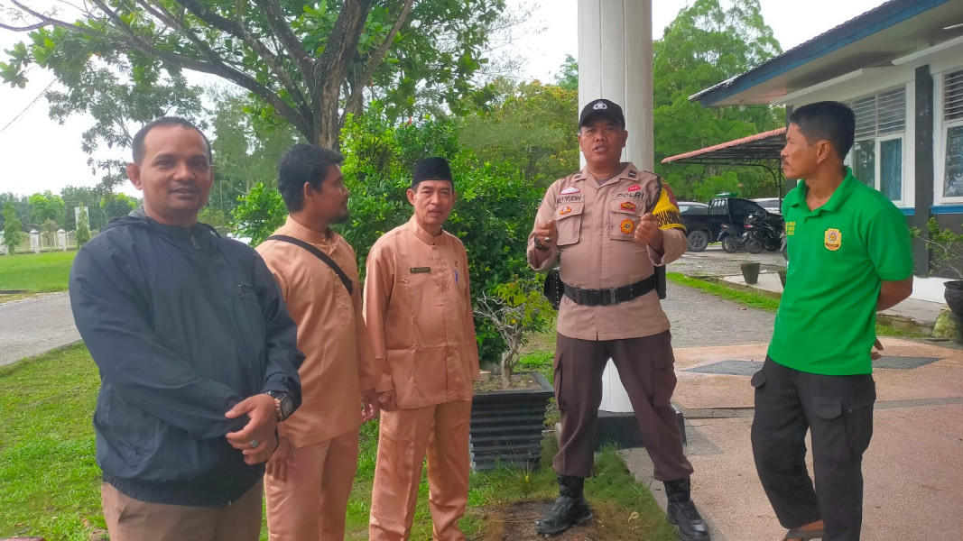 Bhabinkamtibmas Sawit Permai Ajak Warga Jaga Kondusivitas Pasca Pilkada Serentak
