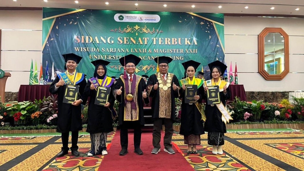 Unilak Wisuda 1.253 Lulusan, Prof Junaidi Minta Doadan Dukungan S3 Hukum Segera Berdiri