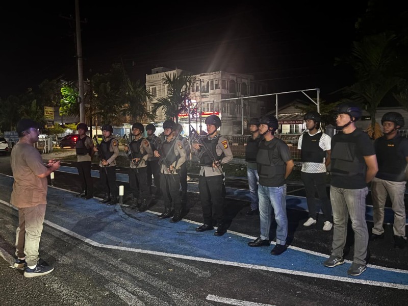 Tim RAGA Polres Kuansing Siap Jamin Keamanan Kota Taluk Kuantan