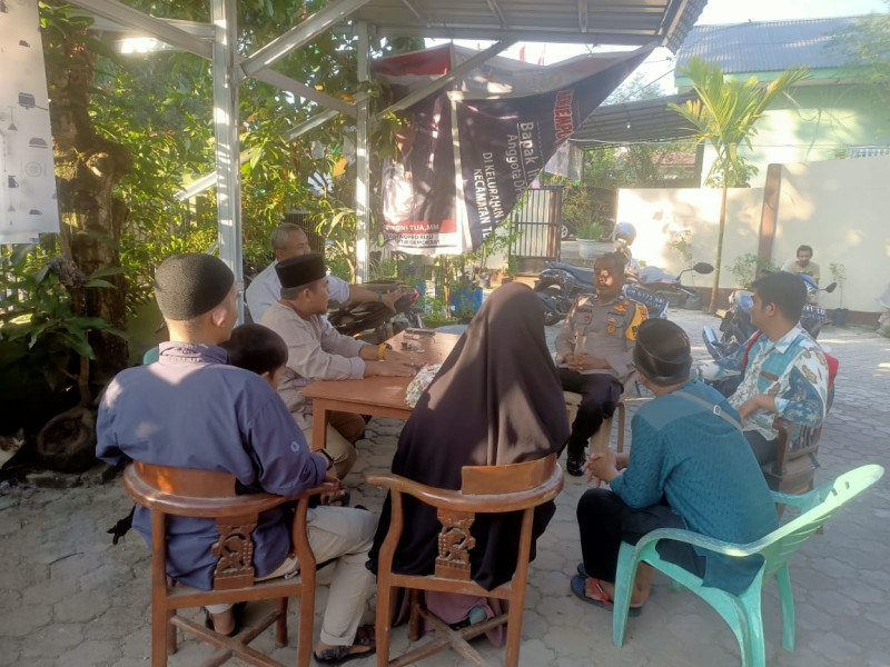 Polsek Tenayan Raya Gelar Cooling System di Kelurahan Industri Tenayan