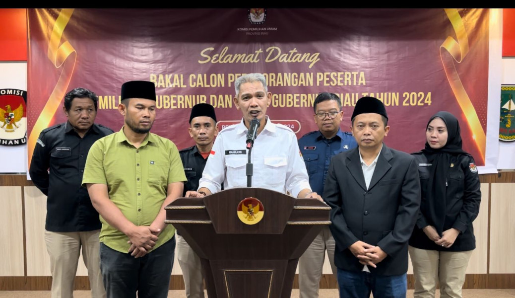 KPU Riau Tutup Pendaftaran, Pilgubri Tidak Ada Calon Perorangan