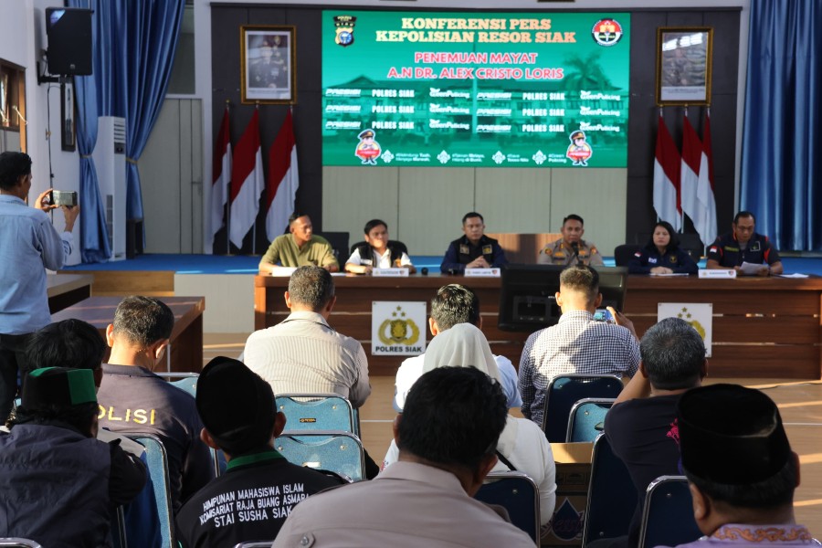 Polres Siak: Penyelidikan Kematian dr. Alex Cristo Loris Rampung, Tidak Ditemukan Unsur Pidana.