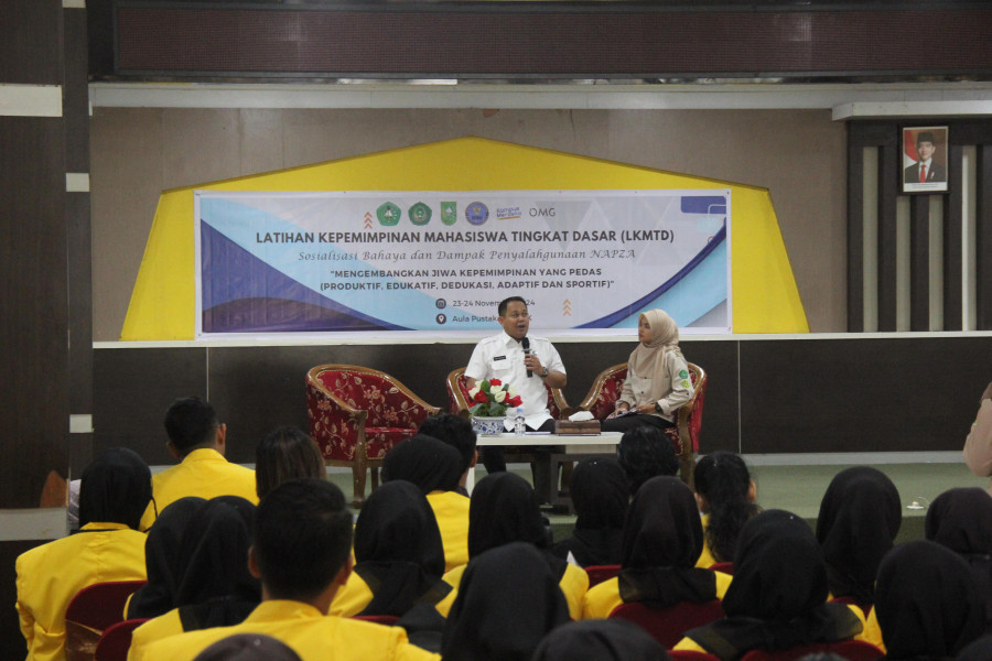 Gerak Cepat, Kepala BNN Pekanbaru Sosialisasi Bahaya Narkoba di Kampus Unilak