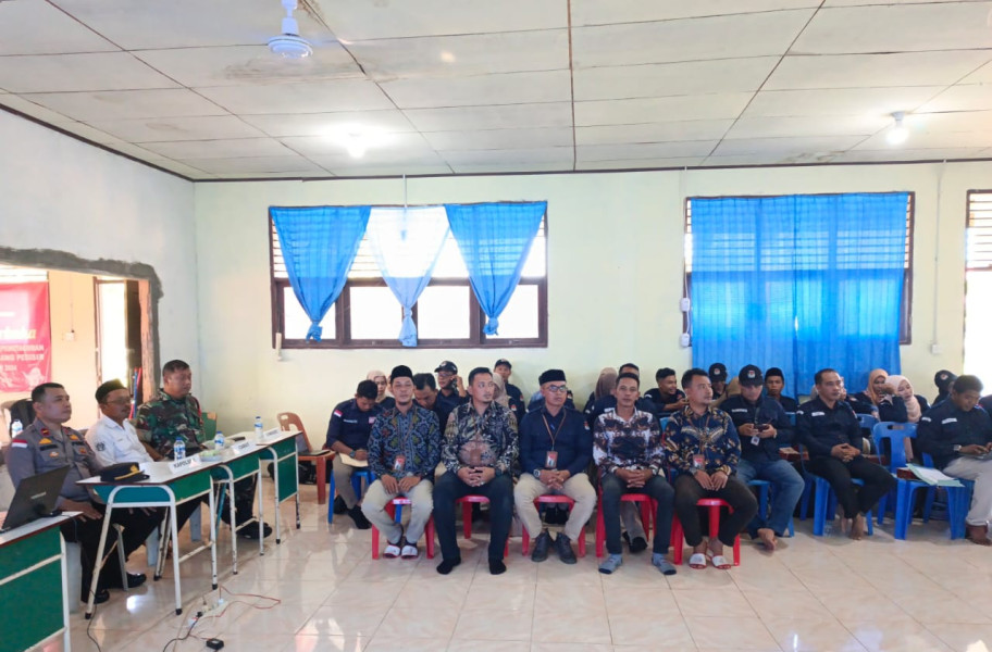 Menjelang Pilkada 2024, Wakapolsek Rangsang Gelar Cooling System Bersama PPK dan Panwascam