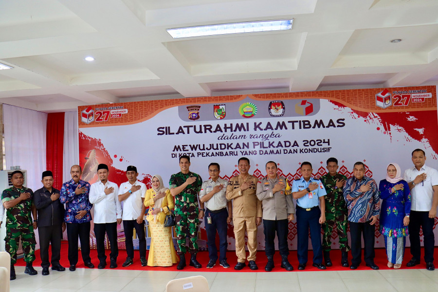 Polresta Silaturahmi Kamtibmas: Mewujudkan Pilkada Pekanbaru 2024 yang Damai dan Kondusif