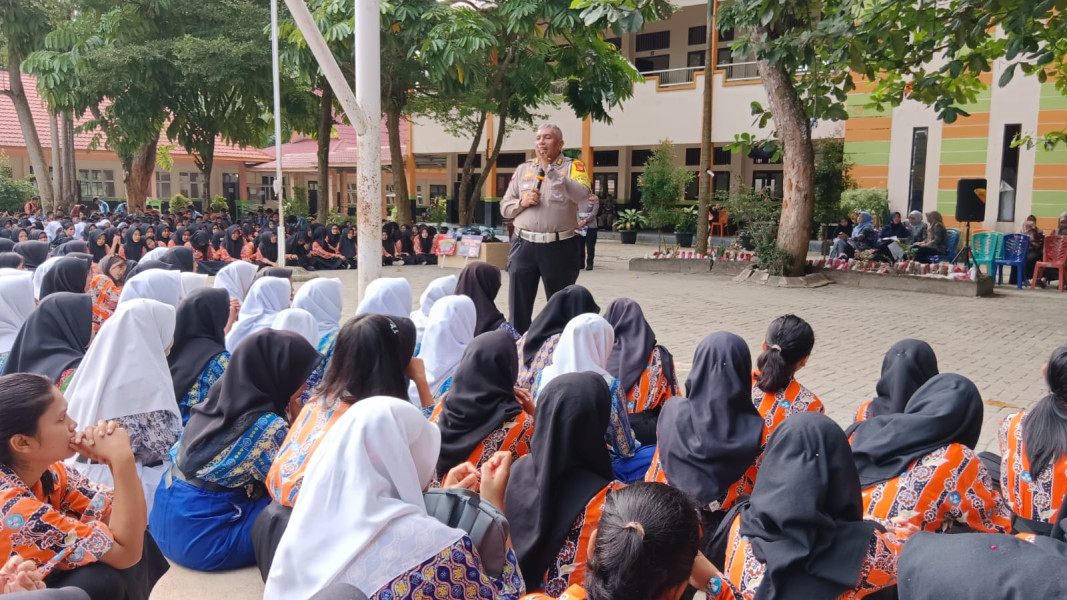 Tim Cooling System Polda Riau Ajak Generasi Z Sukseskan Pilkada Riau