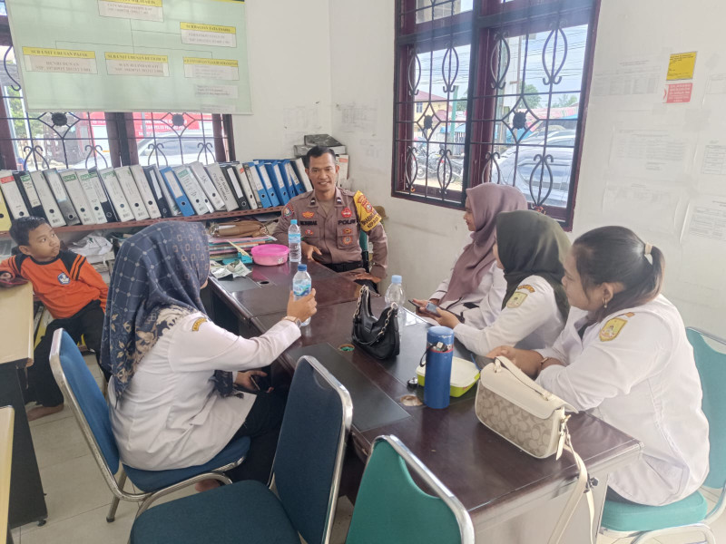 Gelar Cooling System di Bagan Sinembah Utara ini Pesan Bhabinkamtibmas