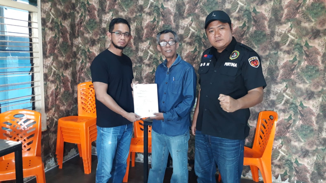 Ketum Pengprov Pertina Mundur, Adi Putra Serahkan Berkas Pendaftaran Calon Ketua Pertina Riau.
