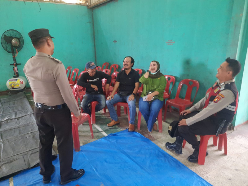 Polsek Minas Gelar Cooling System, Ajak Masyarakat Tetap Jaga Ketertiban Jelang Pilkada Serentak