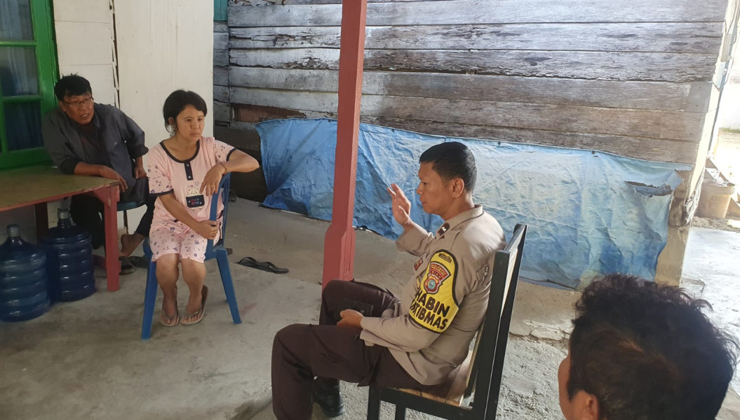 Polsek Payung Sekaki Gelar Cooling System Melaluk Bhabinkamtibmas di Kelurahan Bandar Raya