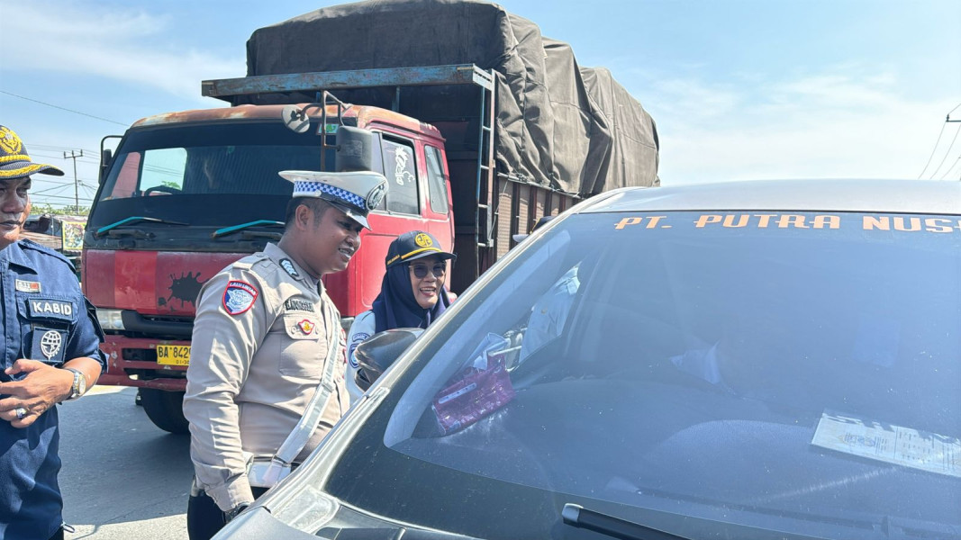 Jelang Operasi Ketupat, Ditlantas Polda Riau Bersama Instansi Terkait Gelar Penertiban Kendaraan Odol & Travel Gelap