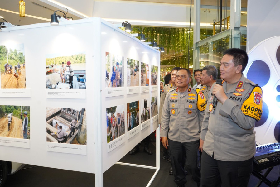 Pamerkan Ratusan Karya, Exhibition Photo Cooling System Pemilu Damai 2024 Dibuka