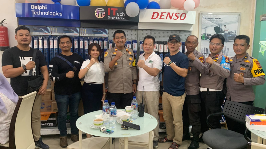 Polsek Tenayan Raya Giat Cooling  Dalam Rangka Pemilukada Serentak Tahun 2024 di Kel.Mentangor