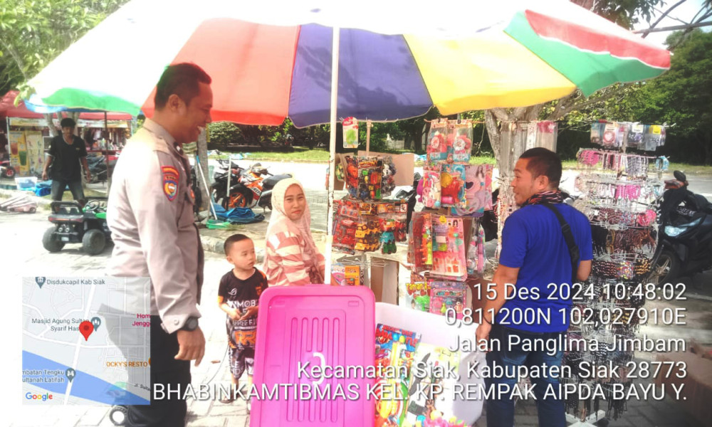 Bhabinkamtibmas Kampung Rempak Himbau Warga untuk Jaga Persatuan Pasca Pilkada