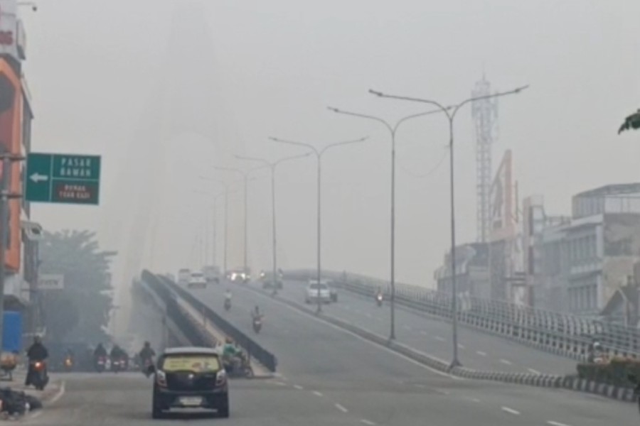PM2.5 Pekanbaru Capai 215,5 µg/m³, Kualitas Udara Masuk Kategori Sangat Tidak Sehat