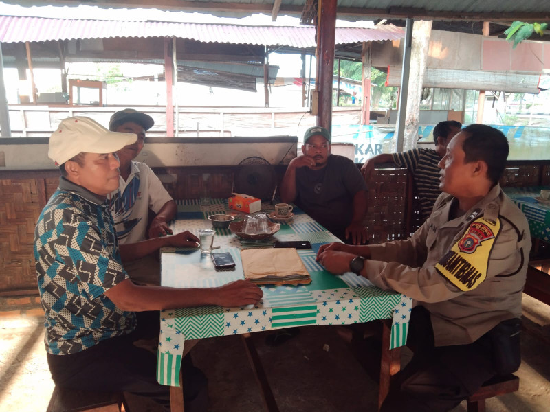 Giat Cooling System Bhabinkamtibmas Kampung Rawang Air Putih: Pesan Kamtibmas Menjelang Pilkada Serentak