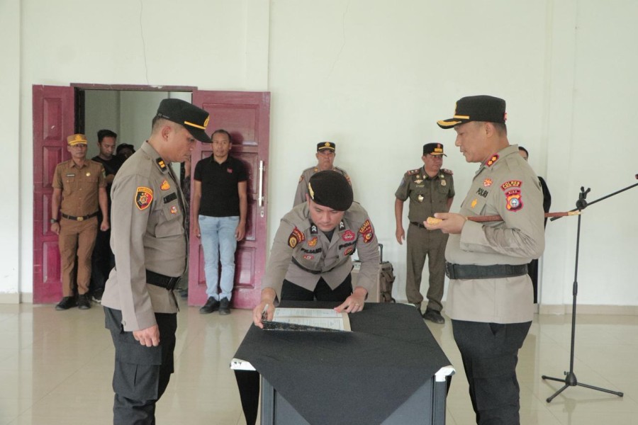 Kapolsek Baru Dilantik, Panipahan Jadi Fokus Pemberantasan Narkoba