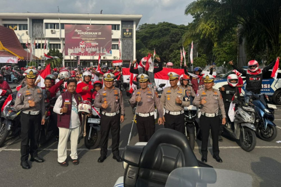 Ribuan Warga Ikuti Pawai Keselamatan Berlalu lintas