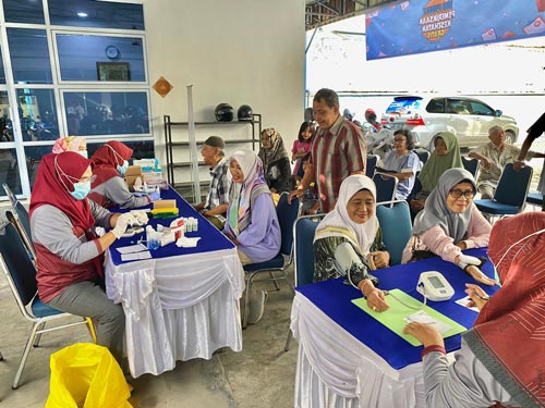 Bentuk Kepedulian Kepasa Masyarakat, BRI Beri Layanan Pemeriksaan Kesehatan Gratis