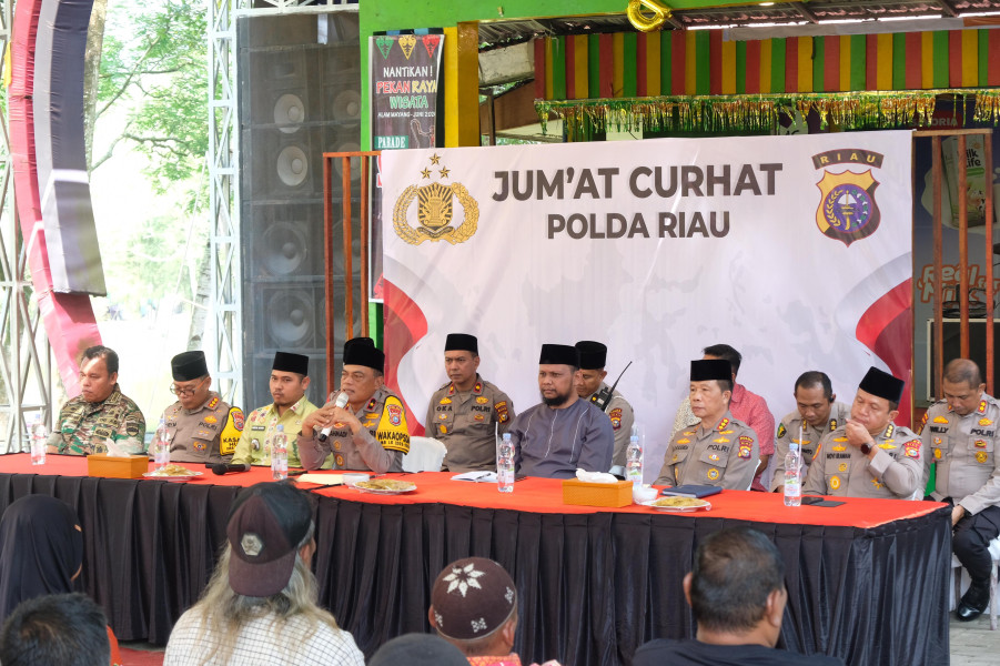 Jumat Curhat Polda Riau, Ini yang Dikeluhkan Warga Kulim dan Tenayan Raya ke Wakapolda Brigjen K Rahmadi