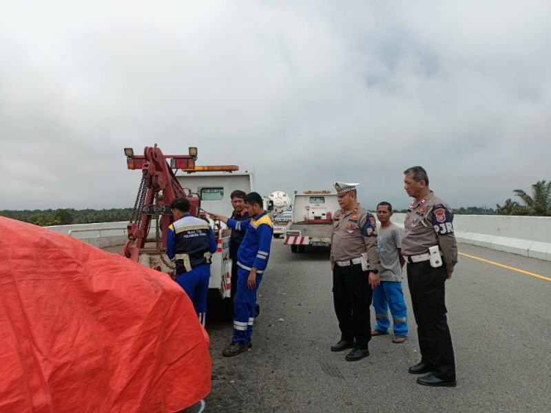 Tewaskan Tiga Orang di Tol Pekanbaru-Dumai, Polisi Tetapkan Sopir Positif Narkoba Jadi Tersangka