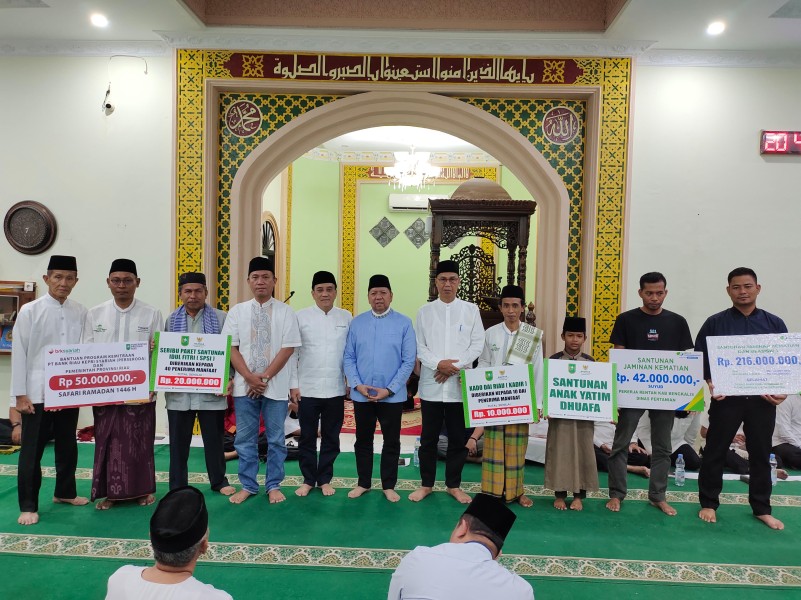 BRK Syariah Serahkan Program Kemitraan Untuk Pembangunan Masjid Nurussalam
