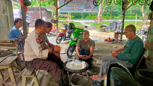 Bhabinkamtibmas Tingkatkan Edukasi Cooling System untuk Pilkada Aman dan Kondusif