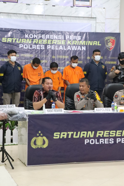 Polisi Ringkus Seorang Pria di Pelalawan Sebab Setubuhi Anak Kandung