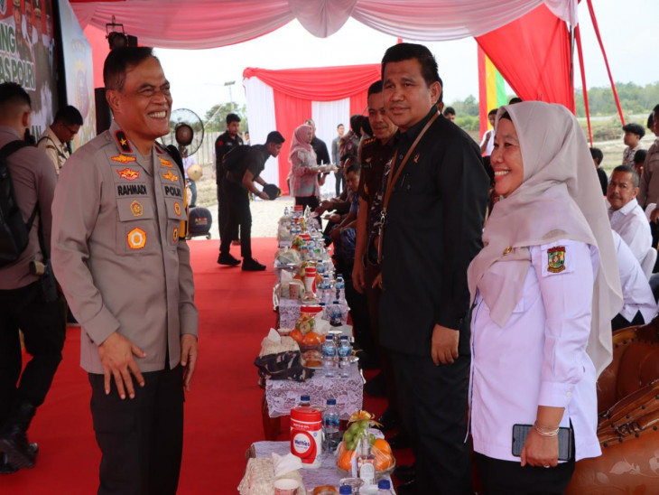 Launching Gugus Tugas Polri, Wakapolda Riau Tegaskan Desa Sebagai Kunci Ketahanan Pangan