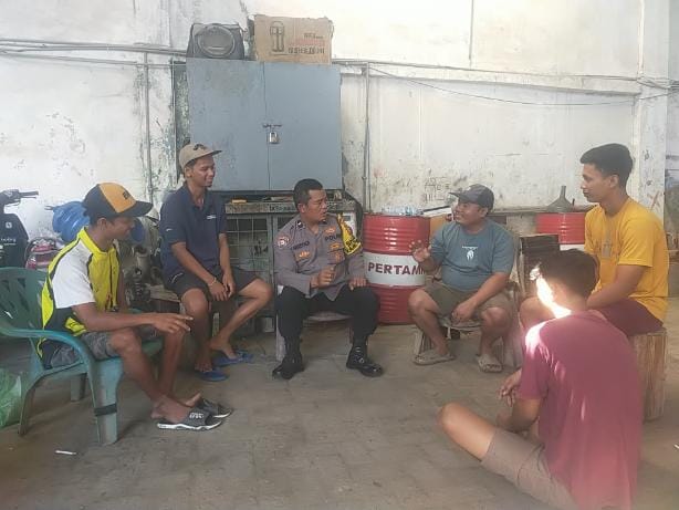 Cooling System, Polsek Bagan Sinembah Beri Pesan Kamtibmas Ke Masyarakat
