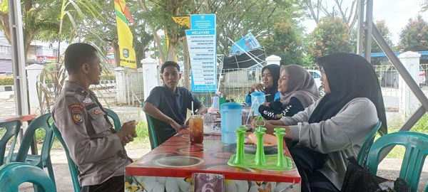 Ajak Millenial Bersinergi, Bhabinkamtibmas Polsek Siak: Berikan Contoh Positif Kepada Masyarakat